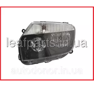 Фара ліва з чорним відбивачем Renault / Dacia Duster (10-13)