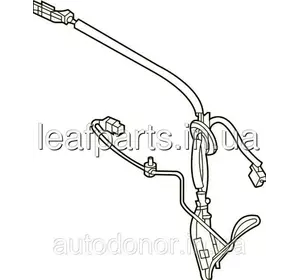 Трос відкриття дверей передньої і задньої лівої VW ID4 (20-) 11A-972-295-E