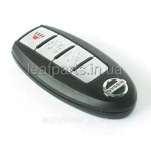 Ключ smart key на 4 кнопки , ID46, 315 Mhz, CWTWB1U840 Nissan Leaf AZE0 (13-17) 285E3-3NF4A