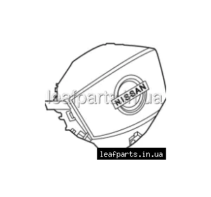 Подушка безпеки водія в кермо ПОСТРІЛ Nissan Ariya (22-) K8510-5MR0B Подушка безпеки водія в кермо ПОСТРІЛ Nissan Ariya (22-) K8510-5MR0B