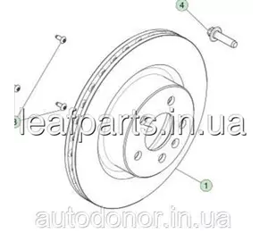 Диск гальмівний передній лівий / правий BASE- SINGLE MATERIAL Tesla Model 3 / Y (16-) 1044611-00-D Диск гальмівний передній лівий / правий BASE- SINGLE MATERIAL Tesla Model 3 / Y (16-) 1044611-00-D
