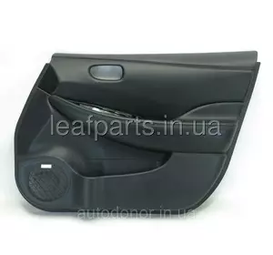 Обшивка дверей (карта) передня права чорна шкіра G - GRAY Nissan Leaf ZE1 (18-) 80900-5SA1B Обшивка дверей (карта) передня права чорна шкіра G - GRAY Nissan Leaf ZE1 (18-) 80900-5SA1B