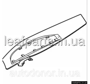 Накладка монітора панелі приладів / торпедо без Platinum+ чорна Nissan Ariya (22-) 68211-5MP0A Накладка монітора панелі приладів / торпедо без Platinum+ чорна Nissan Ariya (22-) 68211-5MP0A