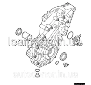 Редуктор задній Nissan Ariya (22-) 290K4-0778R Редуктор задній Nissan Ariya (22-) 290K4-0778R