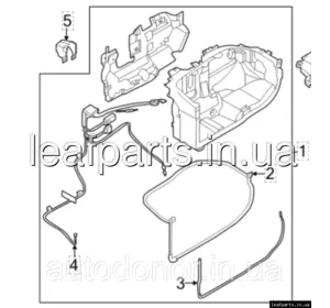 Корпус обігрівача вентилятора Nissan Ariya (22-) 92480-5MP1A Корпус обігрівача вентилятора Nissan Ariya (22-) 92480-5MP1A