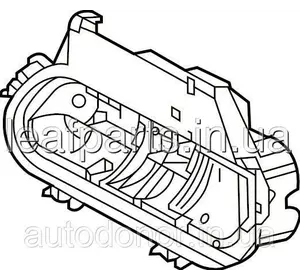 Механізм ручки задньої правої двері VW ID4 (20-) 11A-837-812-G