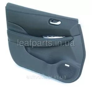 Обшивка дверей (карта) передня ліва чорна шкіра - GRAY Nissan Leaf ZE1 (18-) 80901-5SA1B Обшивка дверей (карта) передня ліва чорна шкіра - GRAY Nissan Leaf ZE1 (18-) 80901-5SA1B