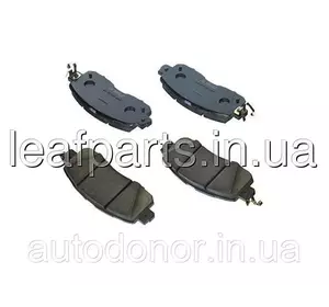 Колодки гальмівні передні 1 циліндр супорту BLUEPRINT Nissan Leaf ZE0/AZE0, Teana 3 J33/L33, Altima L33