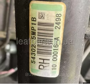 Амортизатор передній правий 4WD Nissan Ariya (22-) E4302-5MP1B / 54302-5MP1B Амортизатор передній правий 4WD Nissan Ariya (22-) E4302-5MP1B / 54302-5MP1B