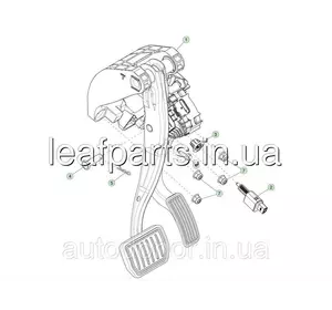 Педаль гальм BASE Tesla Model 3 (16-) 1044691-00-D Педаль гальм BASE Tesla Model 3 (16-) 1044691-00-D