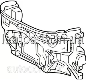 Шумоізоляція підкапотна задня VW ID4 (20-) 11K-863-935-A Шумоізоляція підкапотна задня VW ID4 (20-) 11K-863-935-A