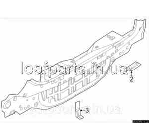 Панель задня FWD Nissan Ariya (22-) 79110-5MP0A Панель задня FWD Nissan Ariya (22-) 79110-5MP0A
