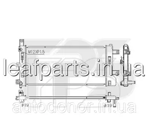 Радіатор охолодження +AC KOYORAD Nissan Leaf AZE0 (13-17) 21410-3NF0A Радіатор охолодження +AC KOYORAD Nissan Leaf AZE0 (13-17) 21410-3NF0A