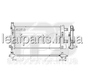 Радіатор охолодження +AC KOYORAD Nissan Leaf AZE0 (13-17) 21410-3NF0A