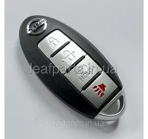 Ключ smart key 4 кнопки аналог, ID46, 315 Mhz, CWTWB1U840 Nissan Leaf AZE0 (13-17) 285E3-3NF4A