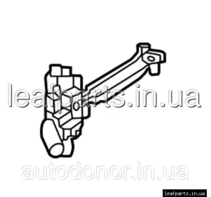 Обмежувач задньої двері ліва Nissan Ariya (22-) 82431-5MT5A Обмежувач задньої двері ліва Nissan Ariya (22-) 82431-5MT5A