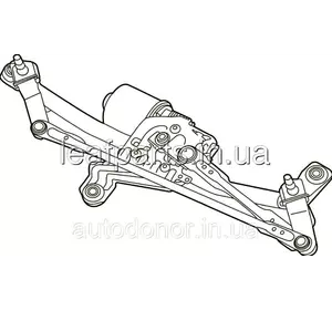 Трапеція двірників з мотором передня VW ID4, Audi Q4 E-tron (20-) 11B-955-023-A