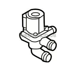 Регулюючий клапан обігрівача VW ID.4, ID.3, Audi Q4 E-tron (20-) 5Q0-906-457-C Регулюючий клапан обігрівача VW ID.4, ID.3, Audi Q4 E-tron (20-) 5Q0-906-457-C