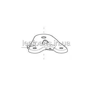 Кріплення заднього підрамника ліве Tesla Model 3 (16-) 1044573-00-D Кріплення заднього підрамника ліве Tesla Model 3 (16-) 1044573-00-D