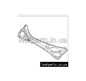 Накладка дпірників / жабо Nissan Ariya (22-) 66862-5MR0A Накладка дпірників / жабо Nissan Ariya (22-) 66862-5MR0A