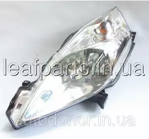 Фара передня галоген ліва сірий ковпачок ЄВРОПА VALEO Nissan Leaf ZE0/AZE0 (10-17) FP 5034 R3-V Фара передня галоген ліва сірий ковпачок ЄВРОПА VALEO Nissan Leaf ZE0/AZE0 (10-17) FP 5034 R3-V