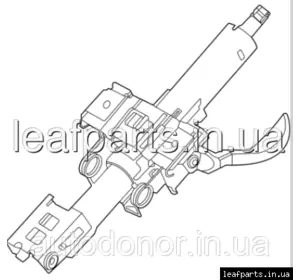 Кермова колонка ручне регулювання Nissan Ariya (22-) 48810-5MP0A / 48805-5MP0A Кермова колонка ручне регулювання Nissan Ariya (22-) 48810-5MP0A / 48805-5MP0A