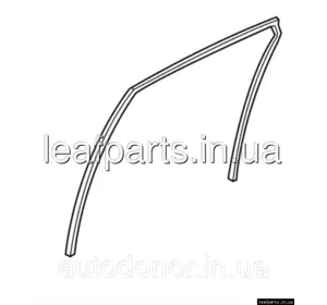 Ущільнювач скла двері передня правий Hyundai Kona Electric (22-) 82540J9000 Ущільнювач скла двері передня правий Hyundai Kona Electric (22-) 82540J9000