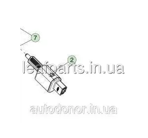 Датчик педалі гальм Tesla Model 3 (16-) 1044681-00-B Датчик педалі гальм Tesla Model 3 (16-) 1044681-00-B