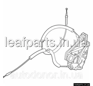 Замок двері передньої лівий Nissan Ariya (22-) 80501-5MR0A Замок двері передньої лівий Nissan Ariya (22-) 80501-5MR0A