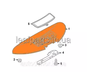 Спойлер кришки багажника NAH - CAYENNE RED PM Nissan Leaf ZE0 / AZE0 (10-17) 96032-3NA1H Спойлер кришки багажника NAH - CAYENNE RED PM Nissan Leaf ZE0 / AZE0 (10-17) 96032-3NA1H