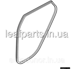 Ущільнювач пройома двері задньої правої Hyundai Kona Electric (17-) 83120J9000 Ущільнювач пройома двері задньої правої Hyundai Kona Electric (17-) 83120J9000