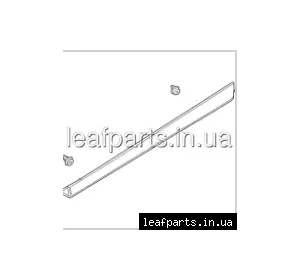 Накладка зовнішня / молдінг двері задньої права Nissan Ariya (22-) 82870-5MR5A Накладка зовнішня / молдінг двері задньої права Nissan Ariya (22-) 82870-5MR5A