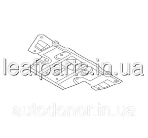 Захист двигуна задня Nissan Leaf AZE0 (13-17) 74811-3NF0A Захист двигуна задня Nissan Leaf AZE0 (13-17) 74811-3NF0A