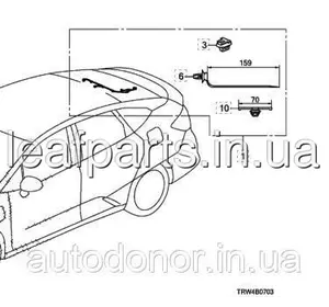 Проводка задньої полиці Honda FCX Clarity (17-) 32116-TRT-000 Проводка задньої полиці Honda FCX Clarity (17-) 32116-TRT-000