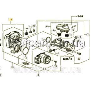 Головний гальмівний циліндр Honda Clarity FCX (17-) 57306-TRW-A01