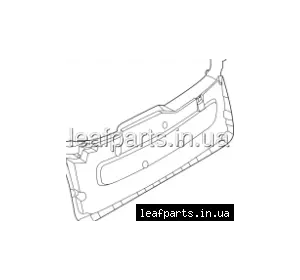 Обшивка кришки багажника Nissan Ariya (22-) 90900-5MP0A Обшивка кришки багажника Nissan Ariya (22-) 90900-5MP0A