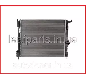 Радіатор охолодження двигуна — AC 1.4/1.6 NISSENS Dacia Logan фаза 2, Renault Sandero, Lada Largus