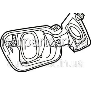 Кришка гнізда зарядки VW ID4 (20-) 11A-809-857-E Кришка гнізда зарядки VW ID4 (20-) 11A-809-857-E