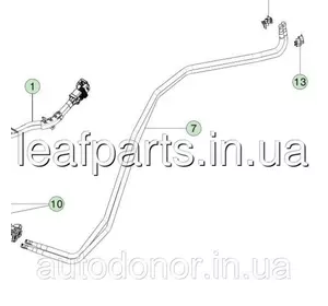 Кабель високовольтний зарядного порту Tesla Model 3 (17-) 1501773-30-A Кабель високовольтний зарядного порту Tesla Model 3 (17-) 1501773-30-A
