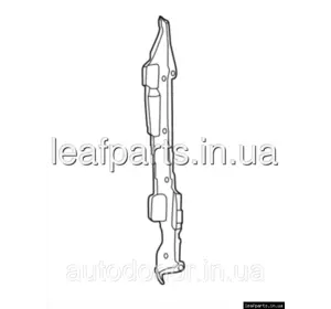 Ущільнювач крила переднього правий Nissan Ariya (22-) 63130-5MP0A Ущільнювач крила переднього правий Nissan Ariya (22-) 63130-5MP0A