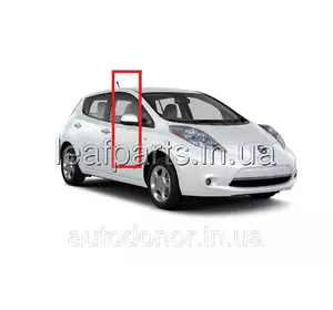 Скло бічне праве переднє дверне (пасажирське) XINYI Nissan Leaf ZE0/AZE0 (10-17)