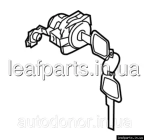 Замок / лічинка та ключ двері передньої лівої Nissan Ariya (22-) 99810-5MP1A Замок / лічинка та ключ двері передньої лівої Nissan Ariya (22-) 99810-5MP1A
